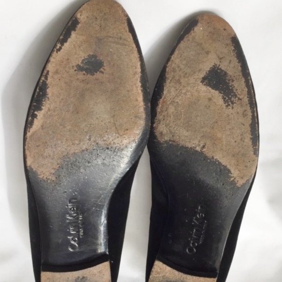 Vintage Calvin Klein Velvet Tuxedo Tassel Shoes - Picture 7 of 10